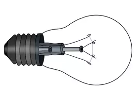 Vorschau - Merkblätter - Tafelmaterial - Glühlampe und Batterie - Seite 1