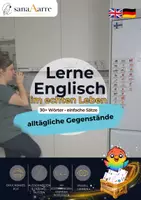 Vorschau - Fördermaterial/Inklusion - Englisch Flashcards: alltägliche Gegenstände - Deckblatt
