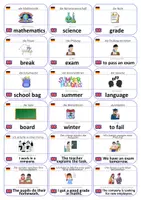Vorschau - Fördermaterial/Inklusion - Englisch Flashcards: Arbeit & Schule - Seite 3