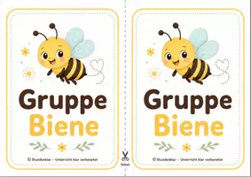 Vorschau - Bildkarten - Gruppentisch-Aufsteller Tiergruppen: Tischschilder für die Grundschule - Seite 2
