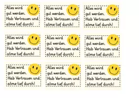 Vorschau - Anderer Materialtyp - Mutmachkarten für Klassenarbeiten - Seite 3