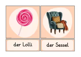 Vorschau - Bildkarten - Buchstabeneinführung L - Bildkarten - Seite 3