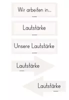 Vorschau - Poster - Lautstärke-Signale // Aushang für das Klassenzimmer - Seite 2