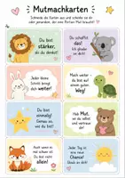 Vorschau - Bildkarten - Mutmachkarten für Kinder - 24 Affirmationskarten zum Ausschneiden - Deckblatt