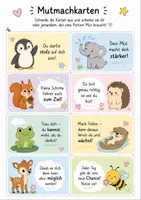Vorschau - Bildkarten - Mutmachkarten für Kinder - 24 Affirmationskarten zum Ausschneiden - Seite 1