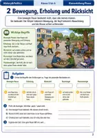 Vorschau - Arbeitsblätter - Bewegte Pause systematisch aufbauen Arbeitsheft Klasse 5 bis 6 Schulstart aktiv erholen und Pausen fair gestalten - Seite 1
