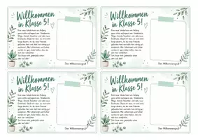 Vorschau - Spiele - Schuljahresbeginn - Willkommensgruß, Klasse 5 - Seite 2