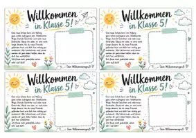 Vorschau - Spiele - Schuljahresbeginn - Willkommensgruß, Klasse 5 - Seite 3