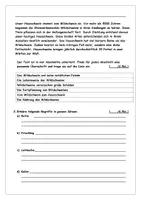 Vorschau - Test - Probearbeit zum Thema "Vorgangsbeschreibung" - Seite 1
