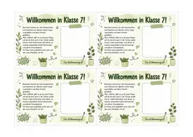 Vorschau - Spiele - Schuljahresbeginn - Willkommensgruß, Klasse 7 - Seite 2