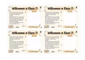 Vorschau - Spiele - Schuljahresbeginn - Willkommensgruß, Klasse 7 - Seite 3
