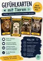 Vorschau - Bildkarten - Gefühle | Heute fühle ich mich... | Gefühlskarten als Gesprächseröffner für Morgenkreis, Klassenrat & Schulsozialarbeit - Deckblatt