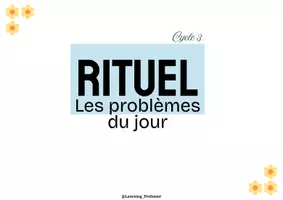 Aperçu - Apprentissages en autonomie - 4 problèmes quotidiens : 1 an de résolution de problèmes C3 - Page de couverture