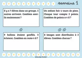 Aperçu - Apprentissages en autonomie - 4 problèmes quotidiens : 1 an de résolution de problèmes C3 - Page 3