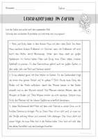 Vorschau - Arbeitsblätter - Lesespaziergang (Garten) (6-fach differenziert) - Seite 2