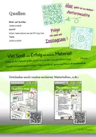 Vorschau - Mal- und Bastelvorlagen - Eidechse (Laufbewegung) - Bastelvorlage | Biologie Klasse 7/8 - Seite 3