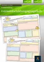 Vorschau - Anderer Materialtyp - Lerncoaching - Lernentwicklungsgespräch (ILE) | Klasse 5-10 - Deckblatt