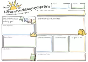 Vorschau - Anderer Materialtyp - Lerncoaching - Lernentwicklungsgespräch (ILE) | Klasse 5-10 - Seite 3