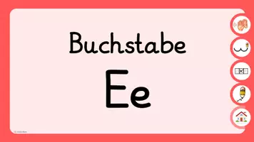 Vorschau - Präsentationen/Tafelbilder - Digitales Tafelbild- Buchstabeneinführung E - Seite 1