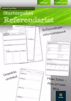 Vorschau - Merkblätter - Referendariat - Straterpaket - Deckblatt
