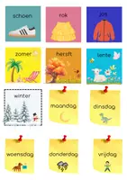 Voorbeeld - Kaartjes, taal - Voorblad
