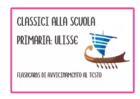 anteprima - Flashcard - Personaggi Odissea - 1 - Pagina di copertina