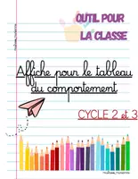 Aperçu - Outils du professeur - Système de gestion du comportement - Page de couverture