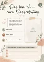 Vorschau - Arbeitsblätter - Neue Klasse, neues Wir – 30 Seiten für Klassenleitung, Kennlernspiele & Beziehungsarbeit zum Schuljahresstart | Sek I - Seite 3