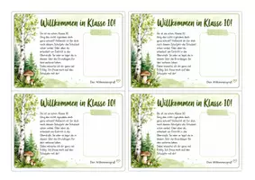 Vorschau - Spiele - Schuljahresbeginn - Willkommensgruß, Klasse 10 - Seite 3