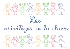 Aperçu - Autre type de ressources - Les privilèges de la classe –Système de récompenses positif - Page 1