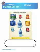 Vista previa - Hojas de trabajo - MEDIDAS DE CAPACIDAD Y MASA 4º PRIMARIA - página 3