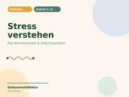 Vorschau - Arbeitsblätter - Eduki_Cover_4_Stress_verstehen - Deckblatt