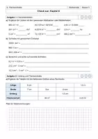 Vorschau - Arbeitsblätter - Check-out Mathematik 5: Flächeninhalte - Deckblatt