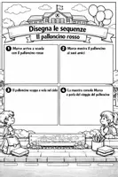 anteprima - Esercizi - IL PALLONCINO ROSSO Classi 1 e 2 - Pagina 3