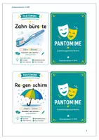 Vorschau - Stationenlernen - PANTOMIME – Zusammengesetzte Nomen - Seite 3