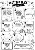 Vorschau - Arbeitsblätter - Zusatzaufträge Mittelstufe - Deckblatt