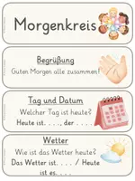 Vorschau - Poster - Morderationskärtchen Morgenkreis - Seite 2