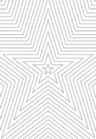 Vorschau - Arbeitsblätter - Kunstprojekt: Linien verfolgen - Stern, Herz oder Kreuz ausmalen I Visuelle Wahrnehmung und Konzentration - Seite 3