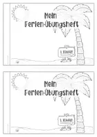 Vorschau - Arbeitsblätter - Meine Ferien - Übungshefte (1. - 3. Klasse GESAMTPAKET) - Seite 3