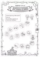 Vorschau - Anderer Materialtyp - Countdown erster Schultag Einschulung Elternbrief Schulkind Schulanfang 1. Klasse - Seite 1