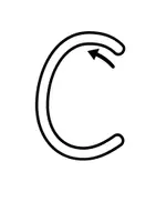 Vorschau - Arbeitsblätter - Buchstaben nachspuren A-Z in Grundschrift mit Anregungen zur Nutzung - Seite 3