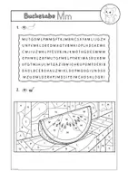 Vorschau - Arbeitsblätter - Arbeitsblätter - Buchstabeneinführung M - Seite 3