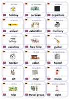 Vorschau - Fördermaterial/Inklusion - Englisch Flashcards: Freizeit & Reisen - Seite 2