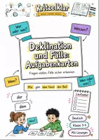 Vorschau - Arbeitsblätter - Deklination und Fälle Klasse 3 -4 Fälle bestimmen und üben - Deckblatt