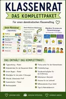 Vorschau - Stundenentwürfe - Klassenrat – Komplettpaket | Demokratie lernen, Klassengemeinschaft stärken & Mitbestimmung fördern - Deckblatt