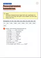 Vorschau - Arbeitsblätter - Pronomen Klasse 3 -4 Erkennen und Einsetzen - Seite 3