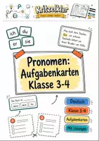 Vorschau - Arbeitsblätter - Pronomen Klasse 3 -4 Personal- und Possessivpronomen - Deckblatt