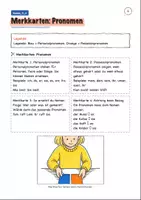 Vorschau - Arbeitsblätter - Pronomen Klasse 3 -4 Personal- und Possessivpronomen - Seite 3