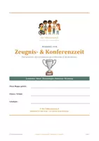 Vorschau - Anderer Materialtyp - Klassenleitung Orga - Zeugniszeit - Seite 1