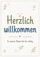 Vorschau - Poster - Türschilder für die Klassentür – über 60 liebevoll gestaltete Schilder für Grundschule & Sek I | Willkommensschilder, Mutmacher & Klassenraumdeko - Seite 2